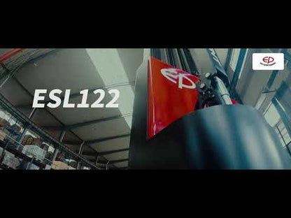 Vídeo oficial EP Equipment da empilhadeira patolada ESL122